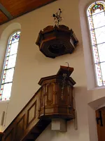 Kirche Tal, Kanzel