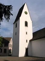 Kirche Wetzwil, Turm von hinten