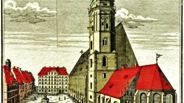 Thomaskirche Leipzig (Foto: H.-P. Haack / Wikimedia Commons)