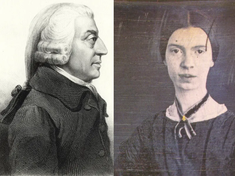 Duo (Foto: wikimedia.commons) Duo: Adam Smith
Emily Dickinson (Foto: wikimedia.commons)