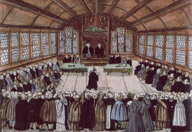 Zürcher-Disputation_1523 (Foto: wikimedia.commons) Zürcher-Disputation_1523 (Foto: wikimedia.commons)